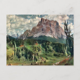 Carte postale Monte Pelmo Painting
