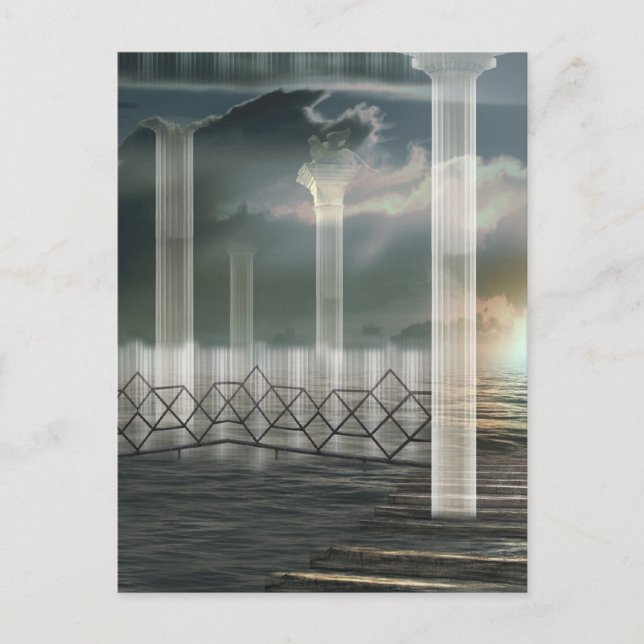 Carte Postale Montée atomique (Devant)