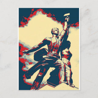 Carte Postale Montée de Red Worker II