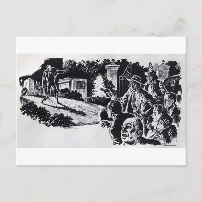 Carte Postale Montée d'Undead (Devant)