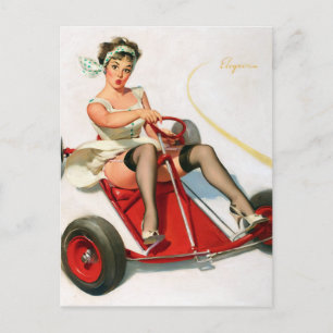Carte Postale Monter le chariot