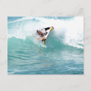 Carte Postale Monter les vagues