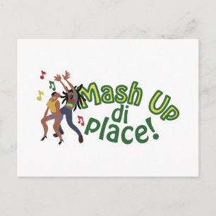 Carte Postale Monter sur place