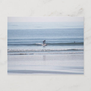 Carte Postale Monter une vague !