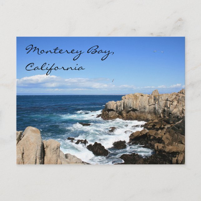 Carte postale Monterey Bay, Californie (Devant)