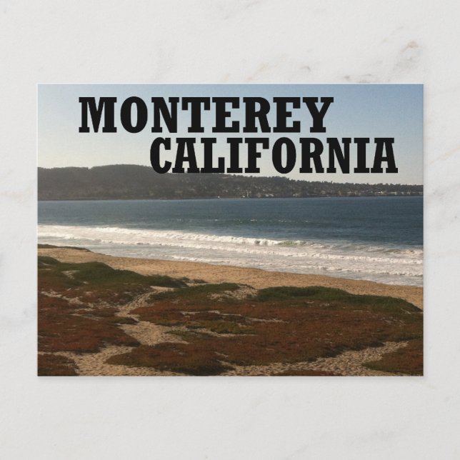 Carte Postale Monterey California — Postage (Devant)