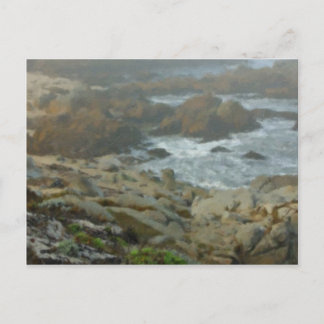 Carte Postale Monterey Fog Big Sur California 2 Peint