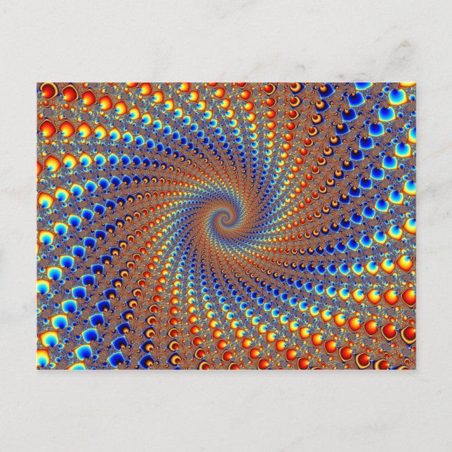 Carte Postale Monterey Fractal Art (Devant)