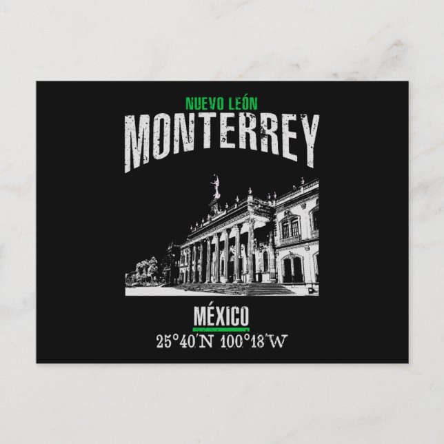 Carte Postale Monterrey (Devant)