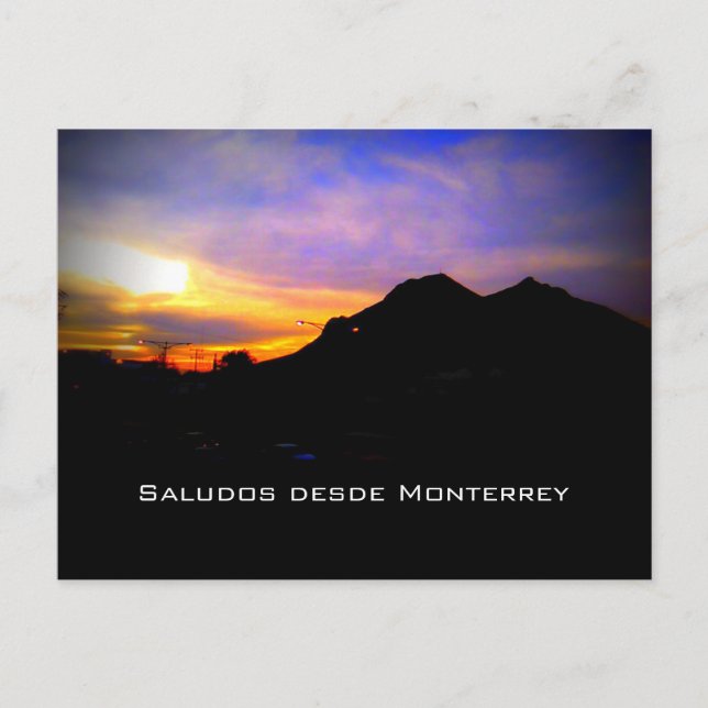 Carte postale Monterrey (Devant)
