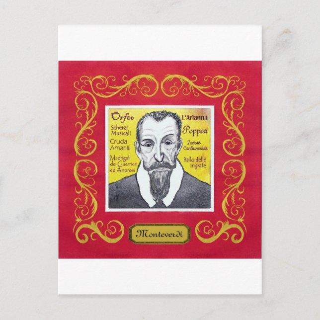 Carte Postale Monteverdi (Devant)