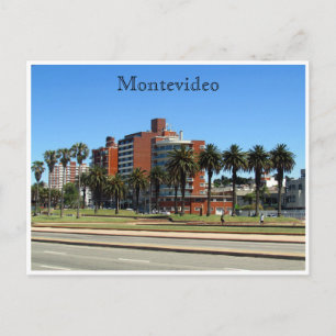 Carte Postale montevideo rambla