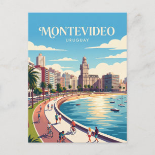 Carte Postale Montevideo Uruguay