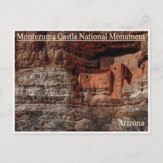 Carte Postale Montezuma Château Monument National (Paysage) (Devant)
