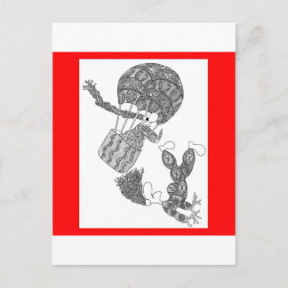 Carte Postale montgolfière