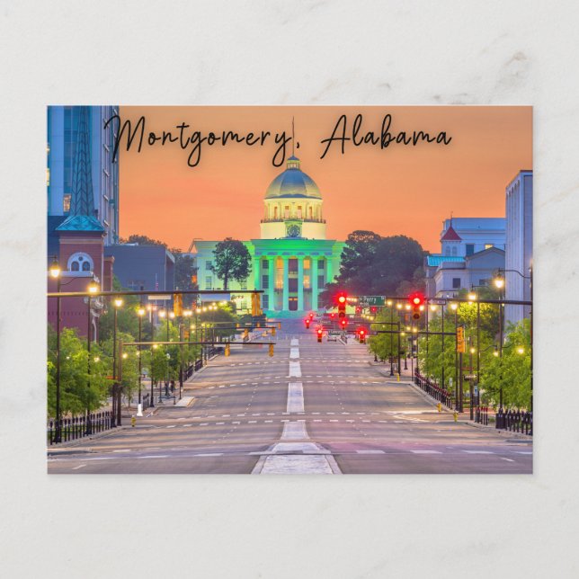 Carte postale Montgomery Alabama (Devant)