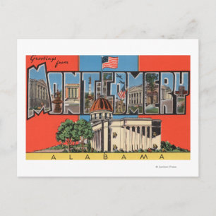 Carte Postale Montgomery, Alabama (Capital Bldg)
