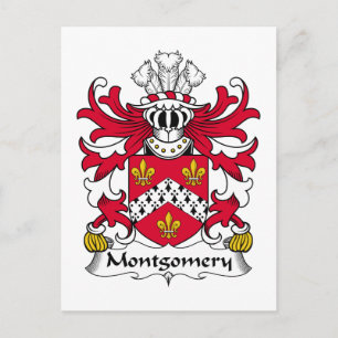 Carte Postale Montgomery Family Crest