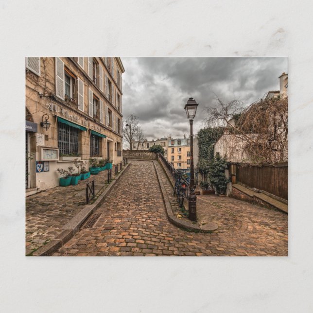 Carte Postale Montmarte, Paris (Devant)