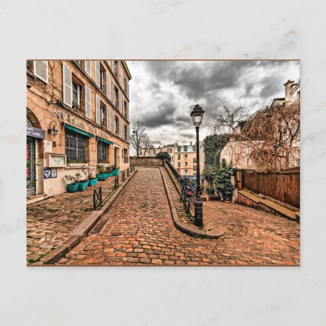 Carte Postale Montmarte, Paris, France (Devant)