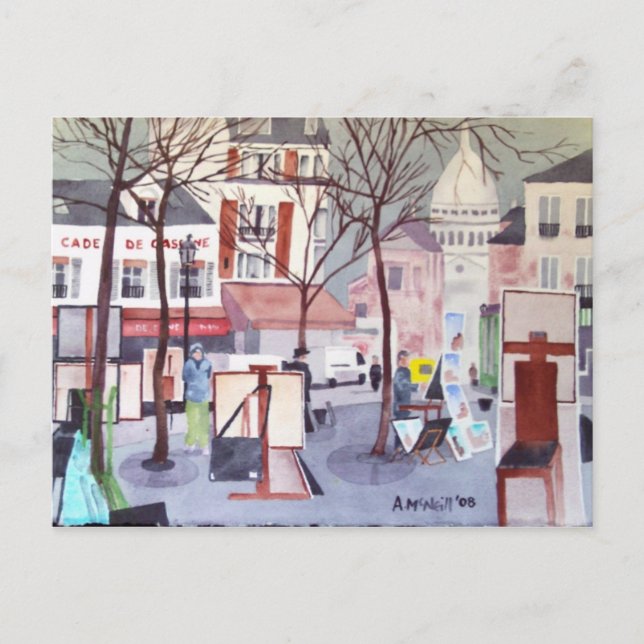 Carte postale Montmartre (Devant)