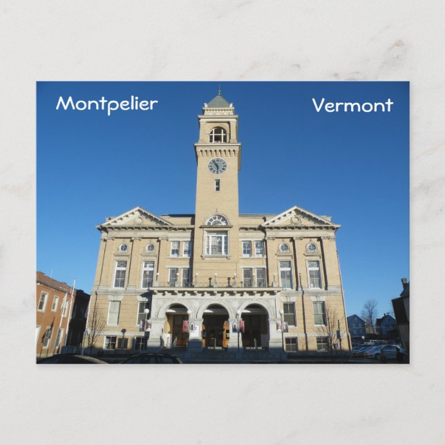 Carte Postale Montpelier (Devant)