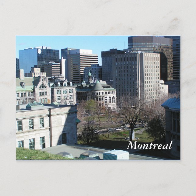 Carte Postale Montréal (Devant)