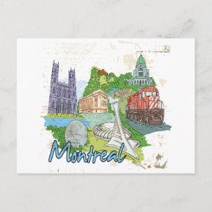 Carte Postale Montréal