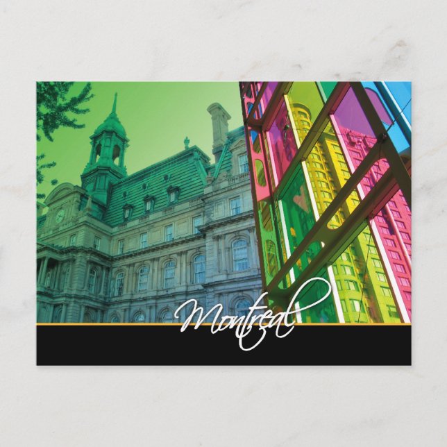 Carte postale Montréal (Devant)