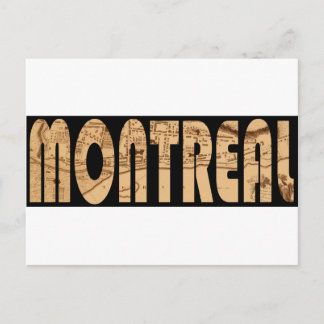 Carte Postale montréal1758
