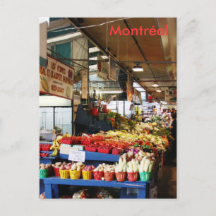 Carte postale Montréal Atwater Market