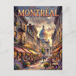 Carte Postale Montréal Canada