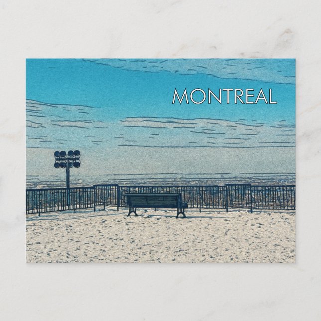 Carte Postale Montreal Postcard (Devant)