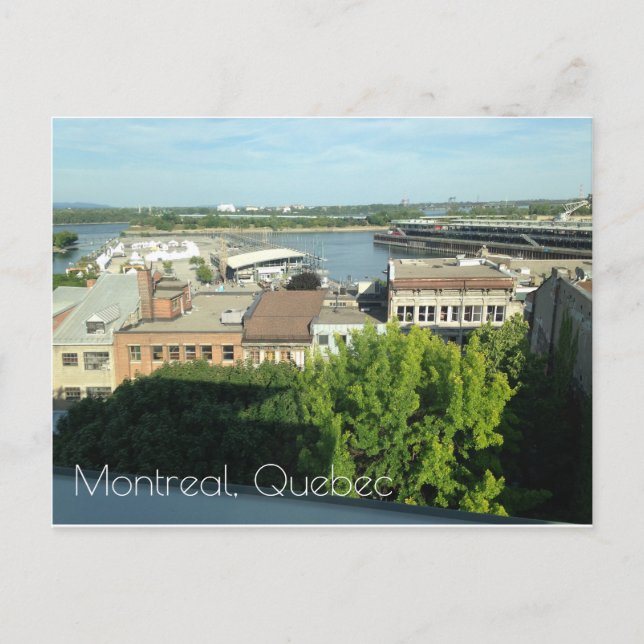 Carte postale Montréal Québec Canada (Devant)
