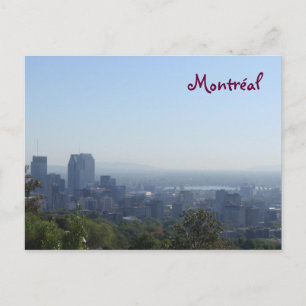 Carte Postale Montréal Skyline