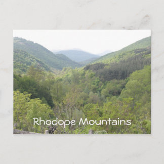 Carte Postale Monts Rhodope