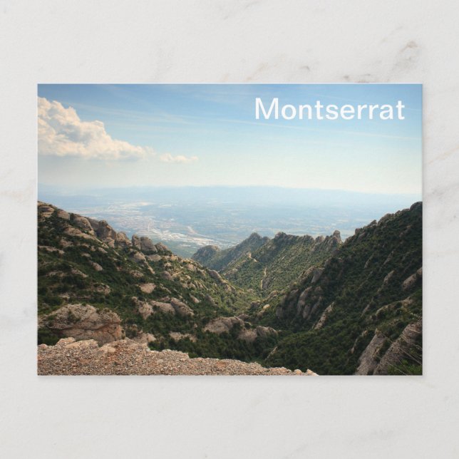 Carte Postale Montserrat (Devant)