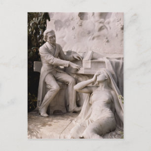 Carte Postale Monument à Frédéric Chopin