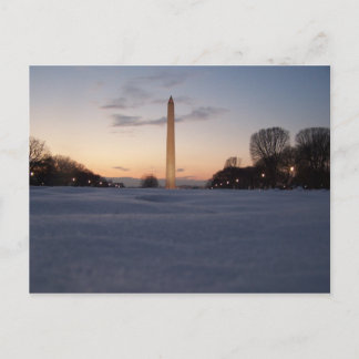 Carte Postale Monument à la neige