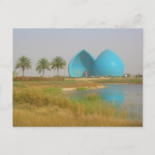 Carte Postale Monument aux martyrs de Bagdad (Devant)