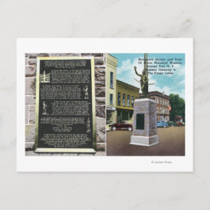 Carte Postale Monument Carré et Erwin Historical Museum