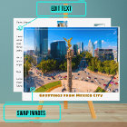 Monument de l'Indépendance avec Skyline Mexico