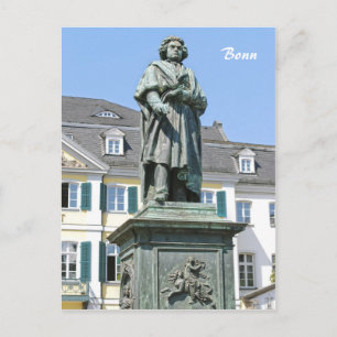 Carte Postale Monument de Ludwig van Beethoven à Bonn