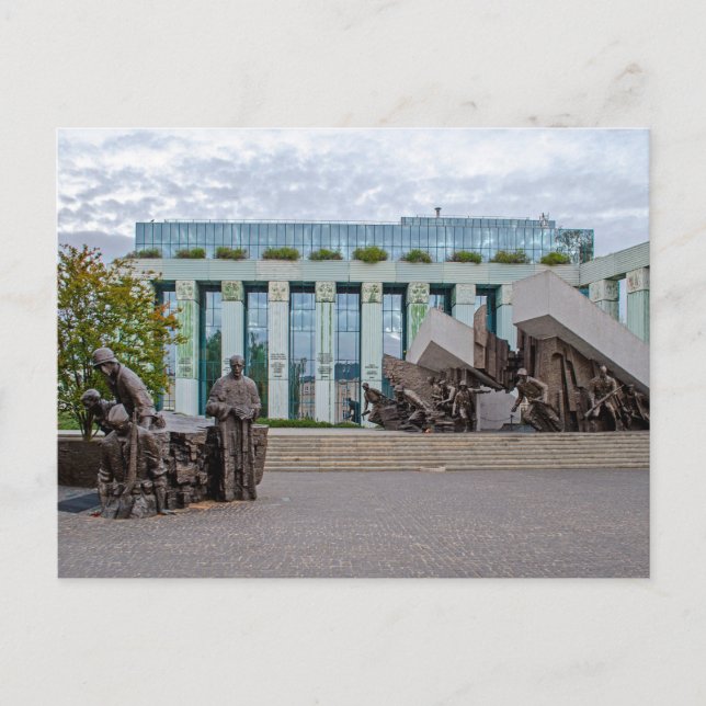 Carte Postale Monument du soulèvement de Varsovie (Devant)