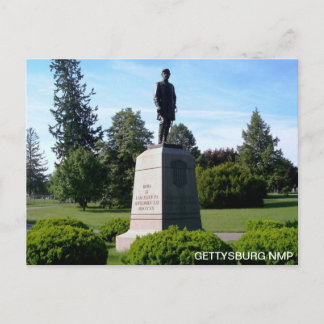 CARTE POSTALE MONUMENT GÉNÉRAL REYNOLDS