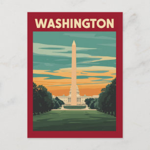 Carte Postale Monument historique de Washington DC