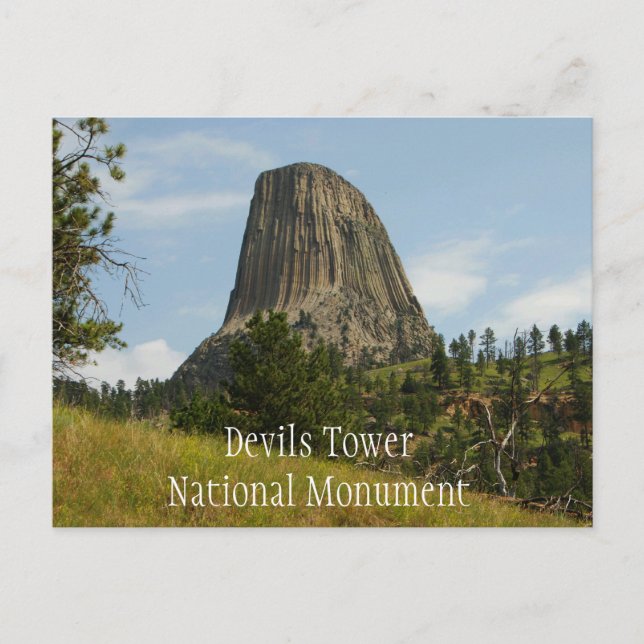 Carte Postale Monument national de Devils (Devant)