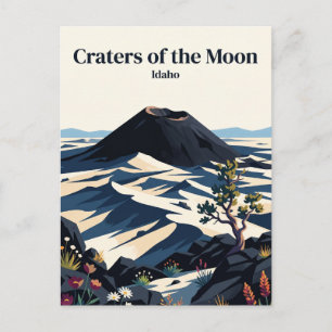Carte Postale Monument national des cratères de la Lune aux État