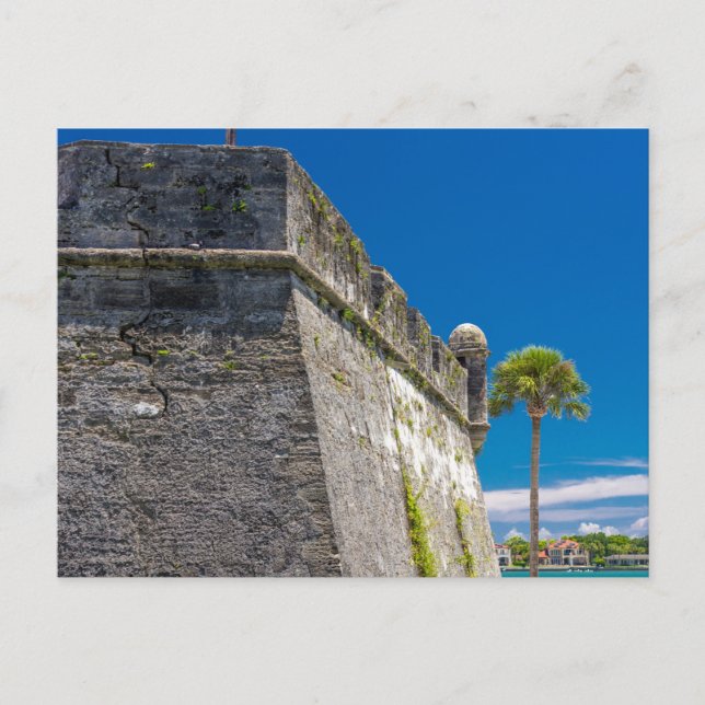 Carte Postale Monument national du Castillo de San Marcos, FL (Devant)