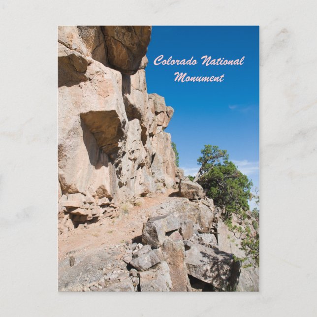 Carte Postale Monument national du Colorado (Devant)